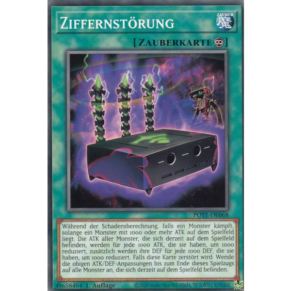 Ziffernst&ouml;rung POTE-DE068