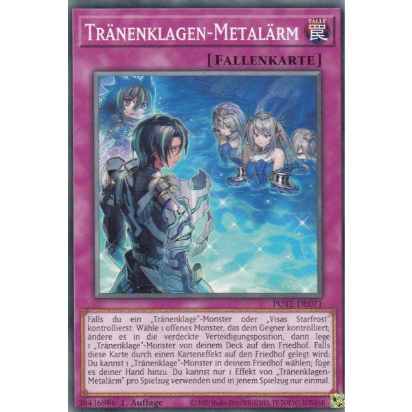 Tr&auml;nenklagen-Metal&auml;rm POTE-DE071