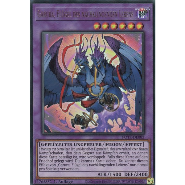 Garura, Fl&uuml;gel des nachklingenden Lebens POTE-DE082