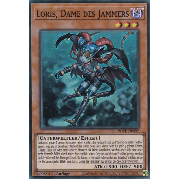 Loris, Dame des Jammers POTE-DE092