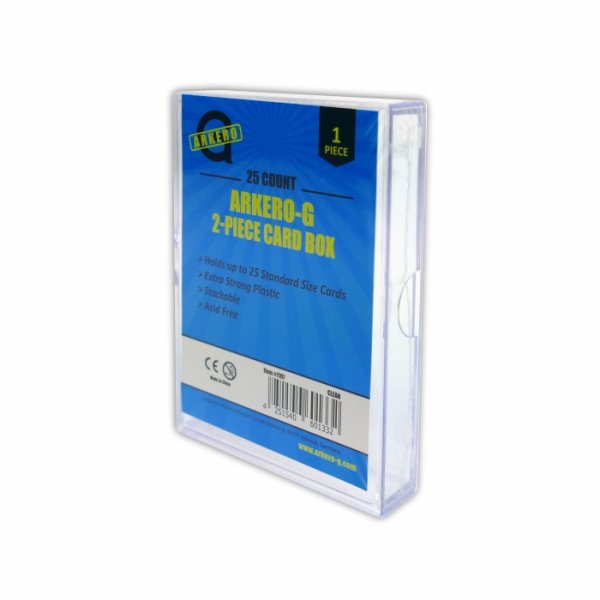 Arkero-G 2-Piece Card Box (f&uuml;r &uuml;ber 25 Karten)