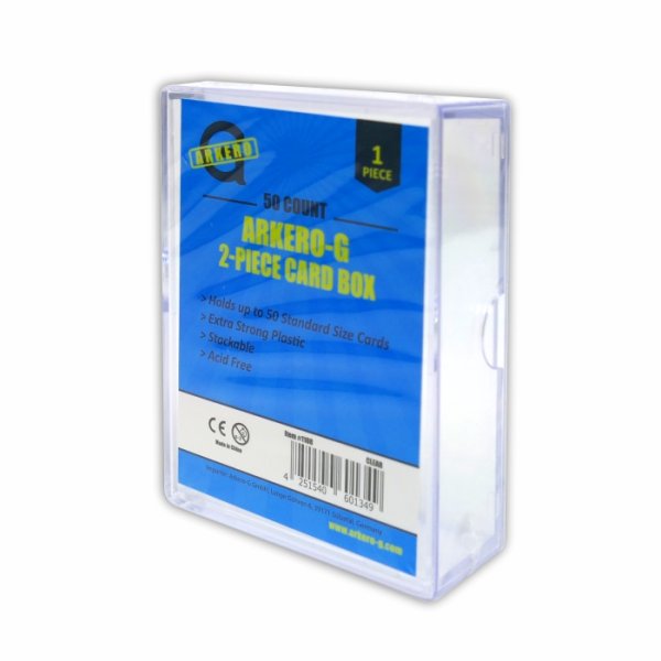 Arkero-G 2-Piece Card Box (f&uuml;r &uuml;ber 50 Karten)