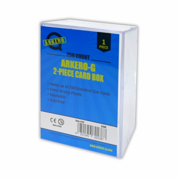 Arkero-G 2-Piece Card Box (f&uuml;r &uuml;ber 250 Karten)