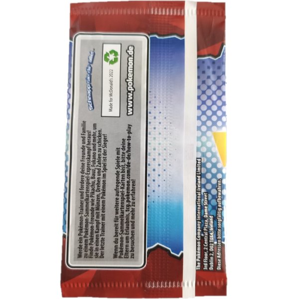 Pokemon McDonalds 2022 Expresskampf Booster (deutsch)