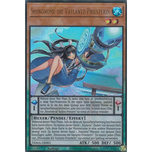 Shinonome die Vaylantz-Priesterin TAMA-DE001