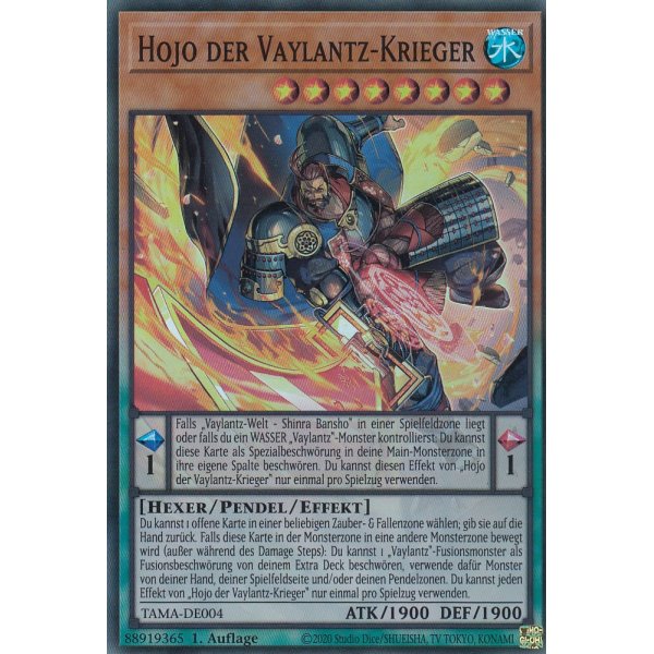 Hojo der Vaylantz-Krieger TAMA-DE004