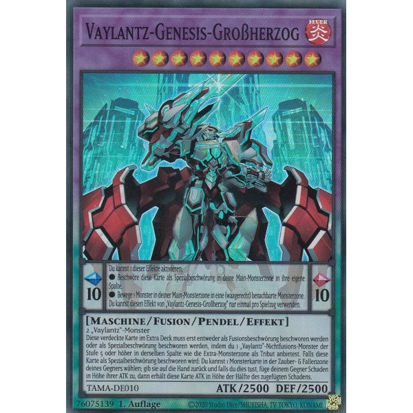 Vaylantz-Genesis-Gro&szlig;herzog TAMA-DE010