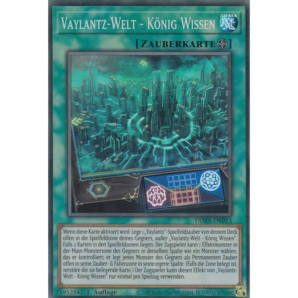 Vaylantz-Welt - K&ouml;nig Wissen TAMA-DE013