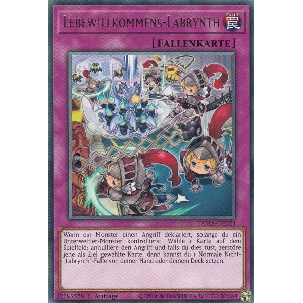 Lebewillkommens-Labrynth TAMA-DE024