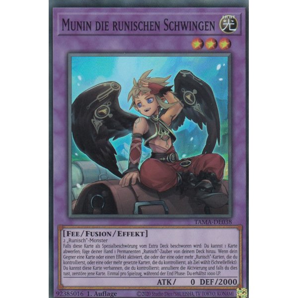 Munin die runischen Schwingen TAMA-DE038