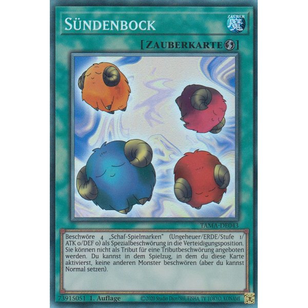 S&uuml;ndenbock (Collector Rare) TAMA-DE043-Collector-Rare