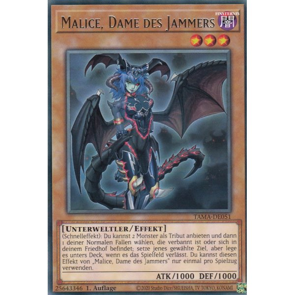 Malice, Dame des Jammers TAMA-DE051