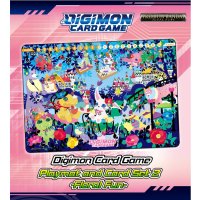 Digimon Card Game - Set 2 Floral Fun PB-09 Spielmatte + Karten (englisch)