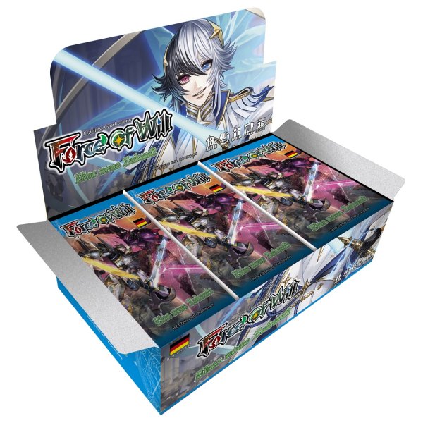 Force of Will Held Zyklus 1: Eine neue Zukunft Display (36 Booster) deutsch