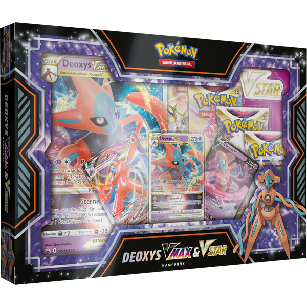 Deoxys VMax &amp; VStar Kampfbox (deutsch)