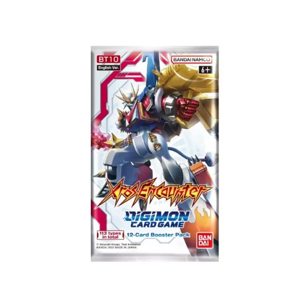 Digimon Card Game - XROS Encounter Booster BT10 (englisch)