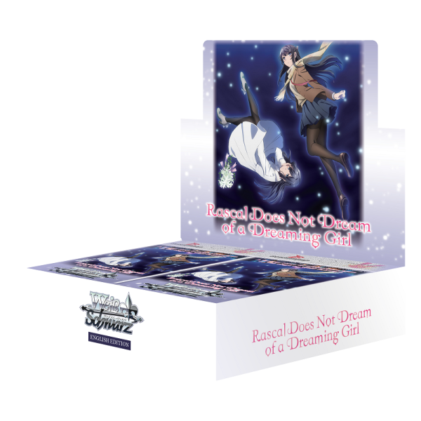 Weiss Schwarz - Rascal Does Not Dream of a Dreaming Girl Booster Display (englisch)