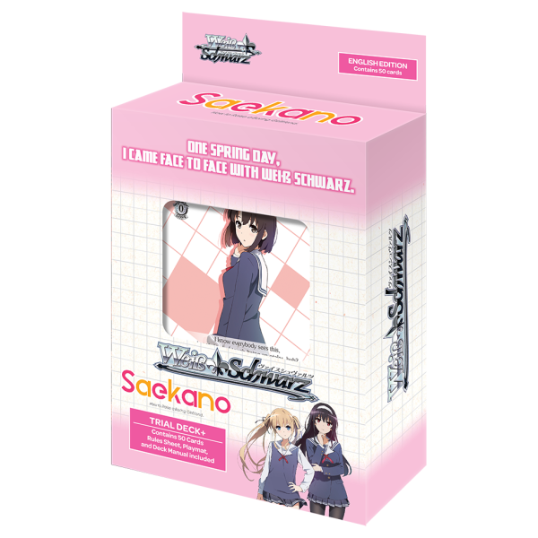 Weiss Schwarz - Saekano: How to Raise a Boring Girlfriend Trial Deck (englisch)