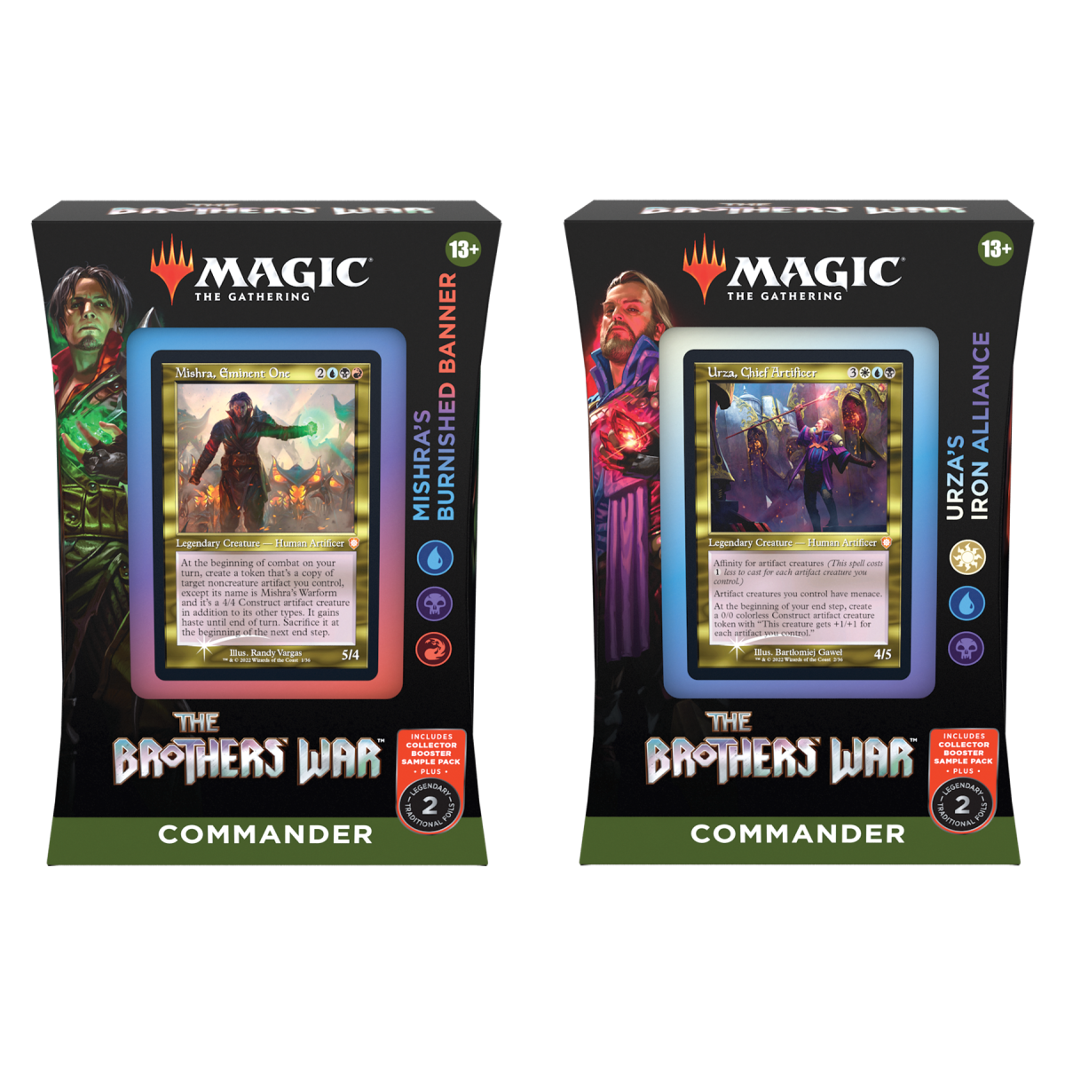 The Brothers' War Commander Decks alle 2 Magic the Gathering kaufen