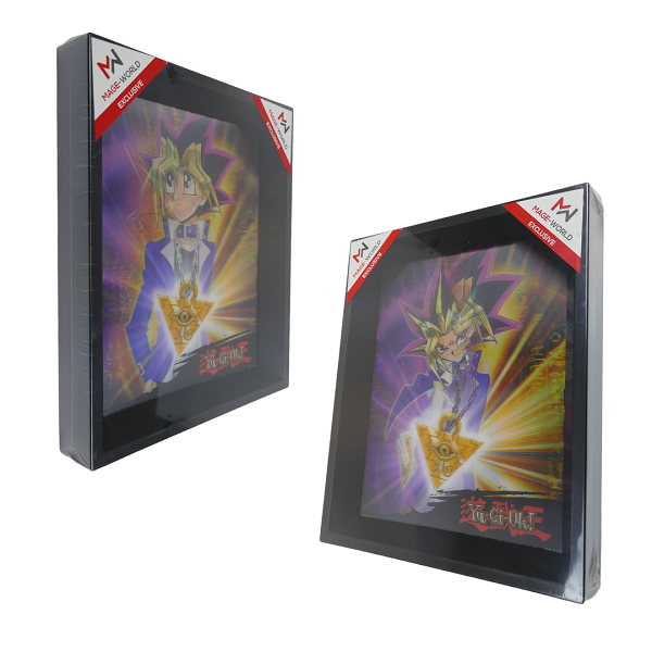 Yu-Gi-Oh! Yugi Muto / Yami Yugi mit Millennium Puzzle - 3D Rahmenbild *RARIT&Auml;T*
