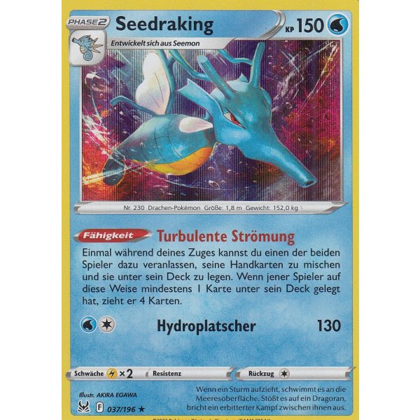 Seedraking 037/196 HOLO