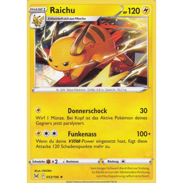 Raichu 053/196