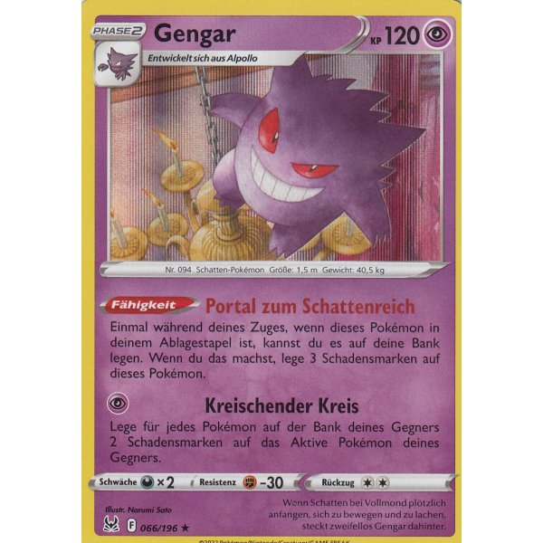 Gengar 066/196 HOLO