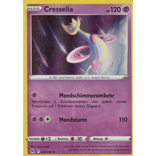 Cresselia 074/196 HOLO
