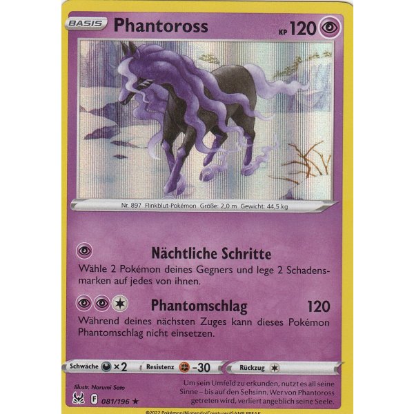 Phantoross 081/196 HOLO