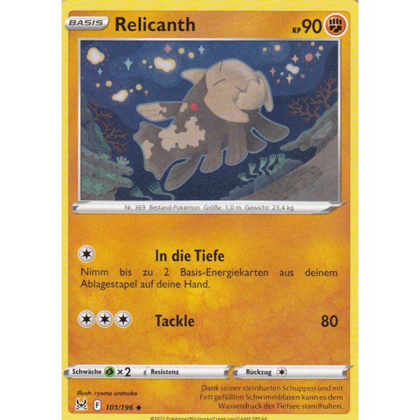 Relicanth 101/196