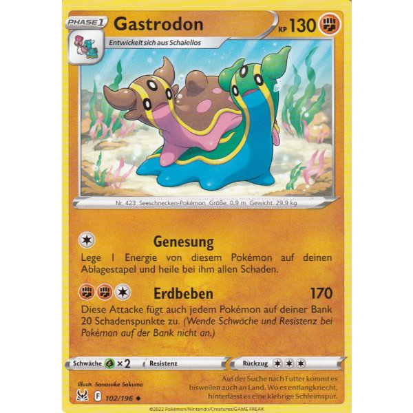 Gastrodon 102/196