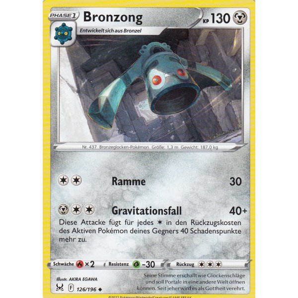Bronzong 126/196