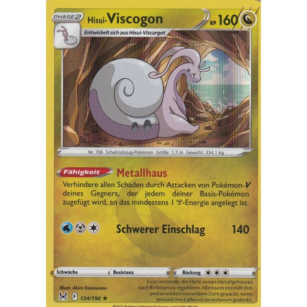 Hisui-Viscogon 134/196 HOLO