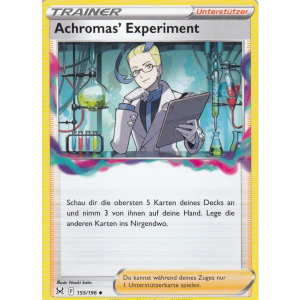 Achromas&rsquo; Experiment 155/196