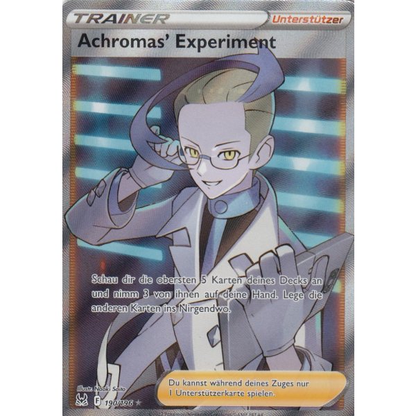 Achromas&rsquo; Experiment 190/196