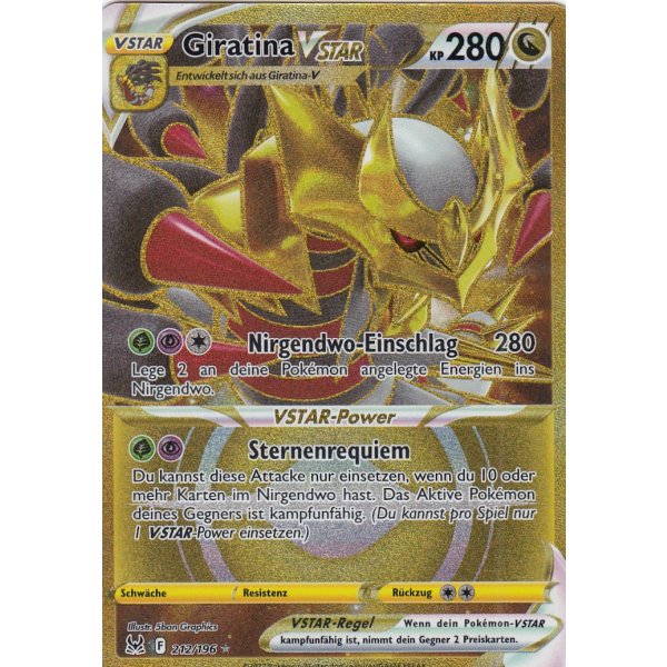 Giratina-VSTAR 212/196