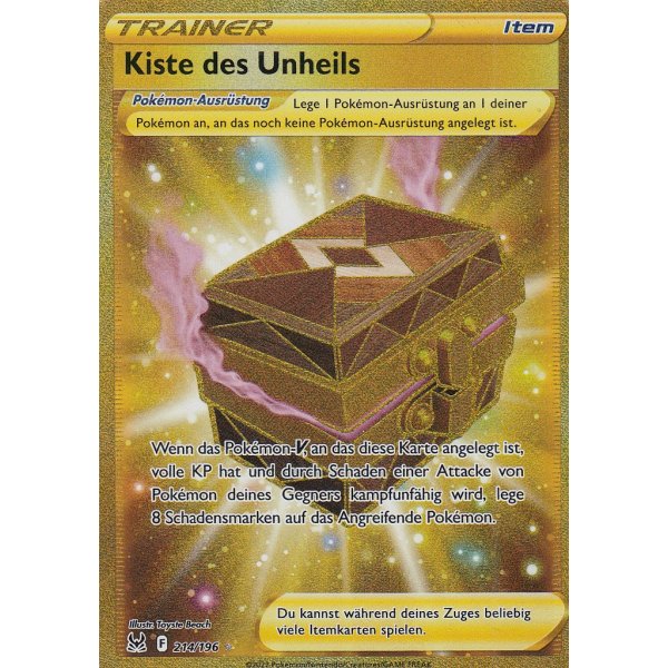 Kiste des Unheils 214/196