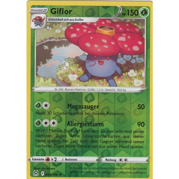 Giflor 003/196 HOLO REVERSE HOLO