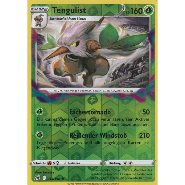 Tengulist 013/196 HOLO REVERSE HOLO