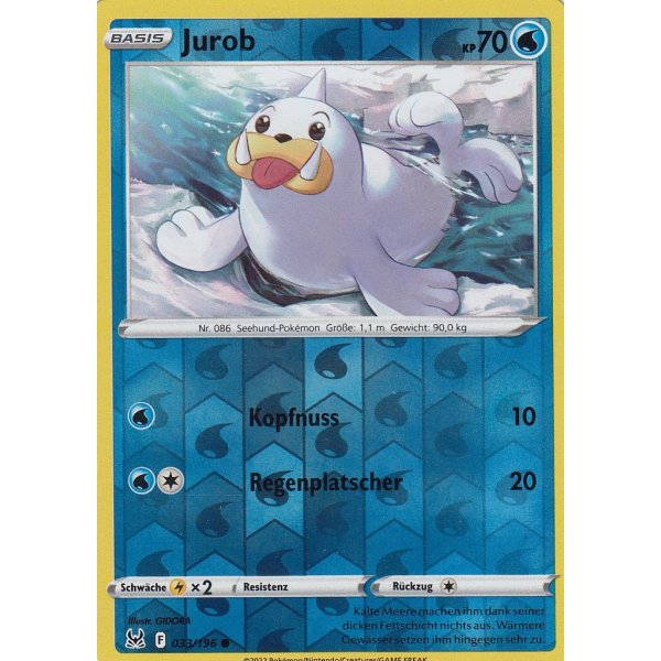 Jurob 033/196 REVERSE HOLO