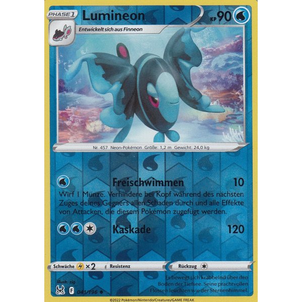 Lumineon 041/196 REVERSE HOLO