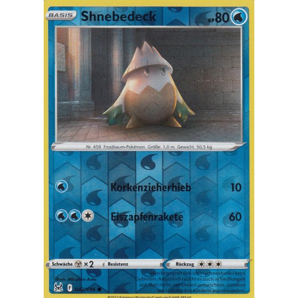 Shnebedeck 042/196 REVERSE HOLO
