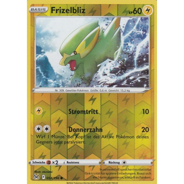Frizelbliz 054/196 REVERSE HOLO
