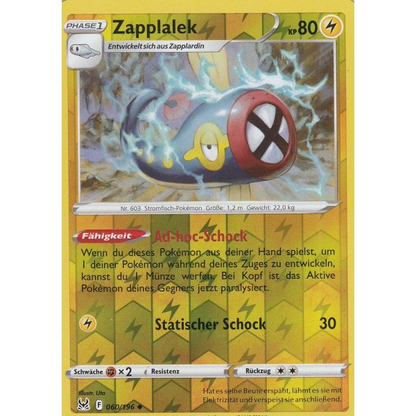 Zapplalek 060/196 REVERSE HOLO