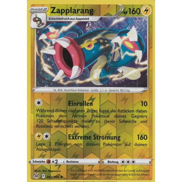 Zapplarang 061/196 REVERSE HOLO