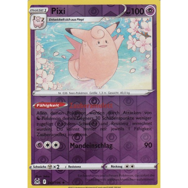 Pixi 063/196 REVERSE HOLO