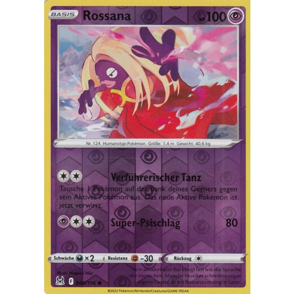 Rossana 068/196 REVERSE HOLO