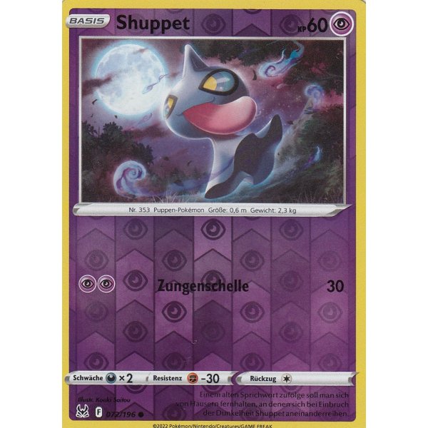 Shuppet 072/196 REVERSE HOLO