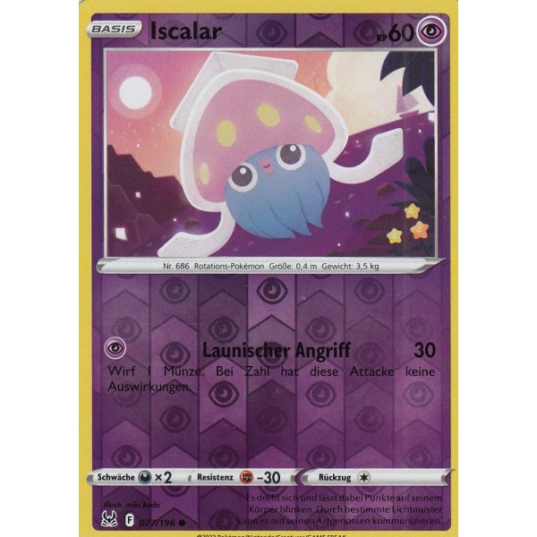 Iscalar 077/196 REVERSE HOLO
