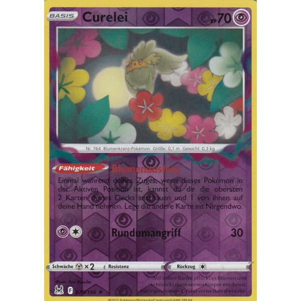 Curelei 079/196 REVERSE HOLO